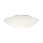 Nordlux Luce da soffitto Standard Vetro Bianca | IP20 - Adatto per 1x E27