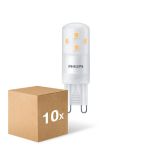 Confezione Multipack 10x Philips CorePro LED Capsule G9 Ghiaccio 2.7W 300lm - 827 Bianco Molto Caldo | Dimmerabile - Sostitutiva 25W