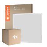 Confezione Multipack 4x  Ledvance Pannello A LED Eco 36W 3600lm 840 Bianco Freddo | 60x60cm - UGR <22