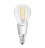 Osram Parathom Classic LED E14 Sferica Filamento Chiara 4.5W 470lm - 822-827 Dim to Warm | Dimmerabile - Sostitutiva 40W