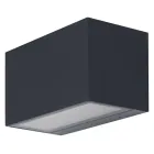 Ledvance Smart+ WiFi Applique Brick da esterno 14W 600lm - 830 | RGBW | Grigio scuro