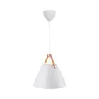 DFTP by Nordlux Luce Pendente Strap 36 Bianca - Metallo | E27 Max 40W