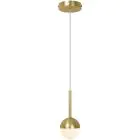 Nordlux Contina Luce Pendente Metallo Ottone | Adatto per 1x G9