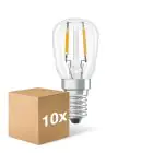 Confezione Multipack 10x Osram Special T LED E14 Tubular Filamento Chiara 1.6W 70lm - 824 Bianco Molto Caldo | Sostitutiva 5W